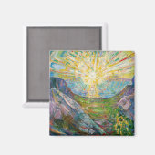 エドバードムンク – The Sun 1916 マグネット (正面/裏面)