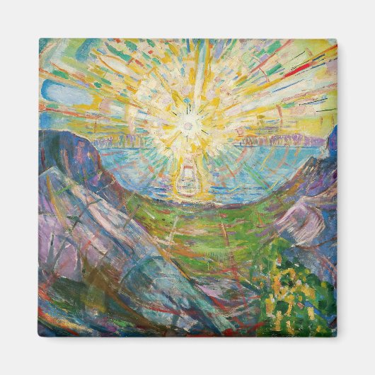 エドバードムンク – The Sun 1916 マグネット (正面)