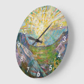 エドバードムンク – The Sun 1916 ラージ壁時計 (傾斜)