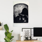 エドバードムンチアトラクションI ポスター (ホームオフィス)