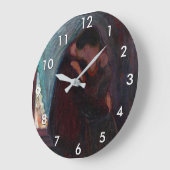 エドバードムンチザキス ラージ壁時計 (傾斜)