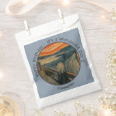 エドバードムンチザスクリームパーティーアイテムコレクション フェイバーバッグ (クリップ留めされた状態)