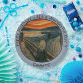 エドバードムンチザスクリームパーティーアイテムコレクション ペーパープレート (パーティー)