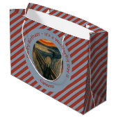 エドバードムンチザスクリームパーティーアイテムコレクション ラージペーパーバッグ (裏面アングル)