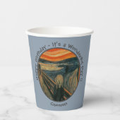 エドバードムンチザスクリームパーティーアイテムコレクション 紙コップ (正面)