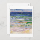 エドバードムンチシービューズ絵画ハガキ ポストカード (正面/裏面)