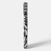 エドバードムンチステンレススチールウィーブ Case-Mate iPhoneケース (裏面 / 左)