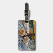 エドバードムンチズザオーク ラゲッジタグ (正面縦)