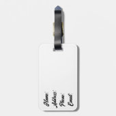 エドバードムンチズザオーク ラゲッジタグ (裏面縦)