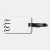 エドバードムンチズザオーク ラゲッジタグ (裏面横)