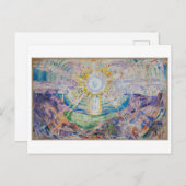 エドバードムンチソレン/サン絵画ズのはがき ポストカード (正面/裏面)