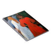 エドバードムンチ赤と白- ノートブック (右側)