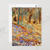 エドバードムンチ – エルムフォレスト春 ポストカード (正面/裏面)