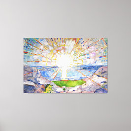 エドバードムンチ – ザ・サン キャンバスプリント