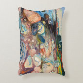 エドバードムンチ – ショアウィズレッドハウス アクセントクッション (正面(垂直))