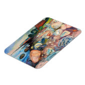 エドバードムンチ – ショアウィズレッドハウス マグネット (左側)