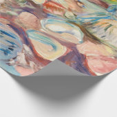 エドバードムンチ – ショアウィズレッドハウス ラッピングペーパー (角)