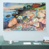 エドバードムンチ – ショアウィズレッドハウス 横断幕 (トレードショー)