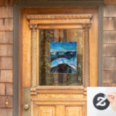 エドバードムンチ – スターリーナイト1922 ウィンドウサイン (ホームデコレーション)