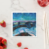 エドバードムンチ – スターリーナイト1922 スタンダードカクテルナプキン (インサイチュ)