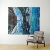 エドバードムンチ – スターリーナイト1922 タペストリー (インサイチュ(横))