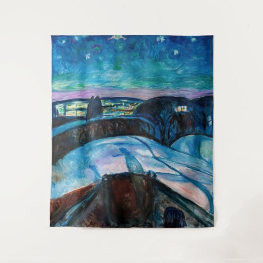 エドバードムンチ – スターリーナイト1922 タペストリー (正面)