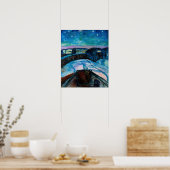 エドバードムンチ – スターリーナイト1922 ポスター (キッチン)