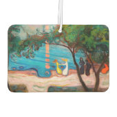 エドバードムンチ – ダンスオンビーチ カーエアーフレッシュナー (裏面)