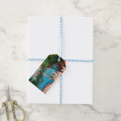 エドバードムンチ – ダンスオンビーチ ギフトタグ (より糸つき)