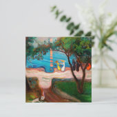 エドバードムンチ – ダンスオンビーチ サンキューカード (スタンド正面)