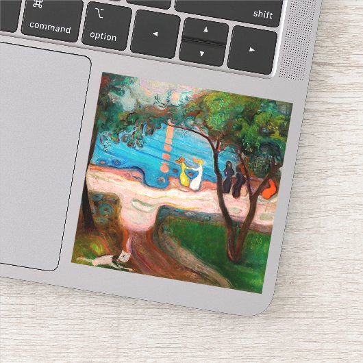 エドバードムンチ – ダンスオンビーチ シール (詳細)