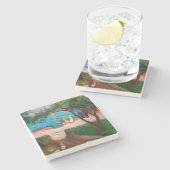 エドバードムンチ – ダンスオンビーチ ストーンコースター (横)