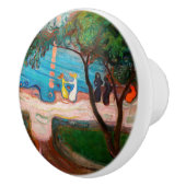 エドバードムンチ – ダンスオンビーチ セラミックノブ (右)