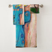 エドバードムンチ – ダンスオンビーチ バスタオルセット (インサイチュ)