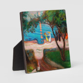 エドバードムンチ – ダンスオンビーチ フォトプラーク (正面)