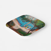 エドバードムンチ – ダンスオンビーチ ペーパープレート (傾斜あり)