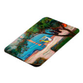 エドバードムンチ – ダンスオンビーチ マグネット (左側)