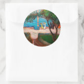 エドバードムンチ – ダンスオンビーチ ラウンドシール (バッグ)