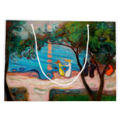 エドバードムンチ – ダンスオンビーチ ラージペーパーバッグ (裏面)