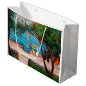 エドバードムンチ – ダンスオンビーチ ラージペーパーバッグ (正面アングル)