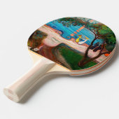 エドバードムンチ – ダンスオンビーチ 卓球ラケット (正面アングル)
