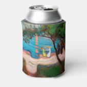 エドバードムンチ – ダンスオンビーチ 缶クーラー (缶裏面)