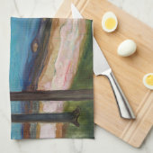 エドバードムンチ – ムーンライト キッチンタオル (四つ折り)