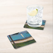 エドバードムンチ – ムーンライト スクエアペーパーコースター (インサイチュ)