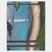 エドバードムンチ – ムーンライト フリースブランケット (正面)