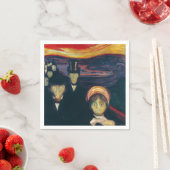 エドバードムンチ – 不安 スタンダードカクテルナプキン (インサイチュ)