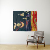 エドバードムンチ – 不安 タペストリー (インサイチュ(横))