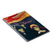 エドバードムンチ – 不安 ノートブック (右側)