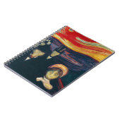 エドバードムンチ – 不安 ノートブック (左側)