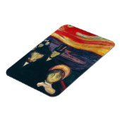 エドバードムンチ – 不安 マグネット (左側)